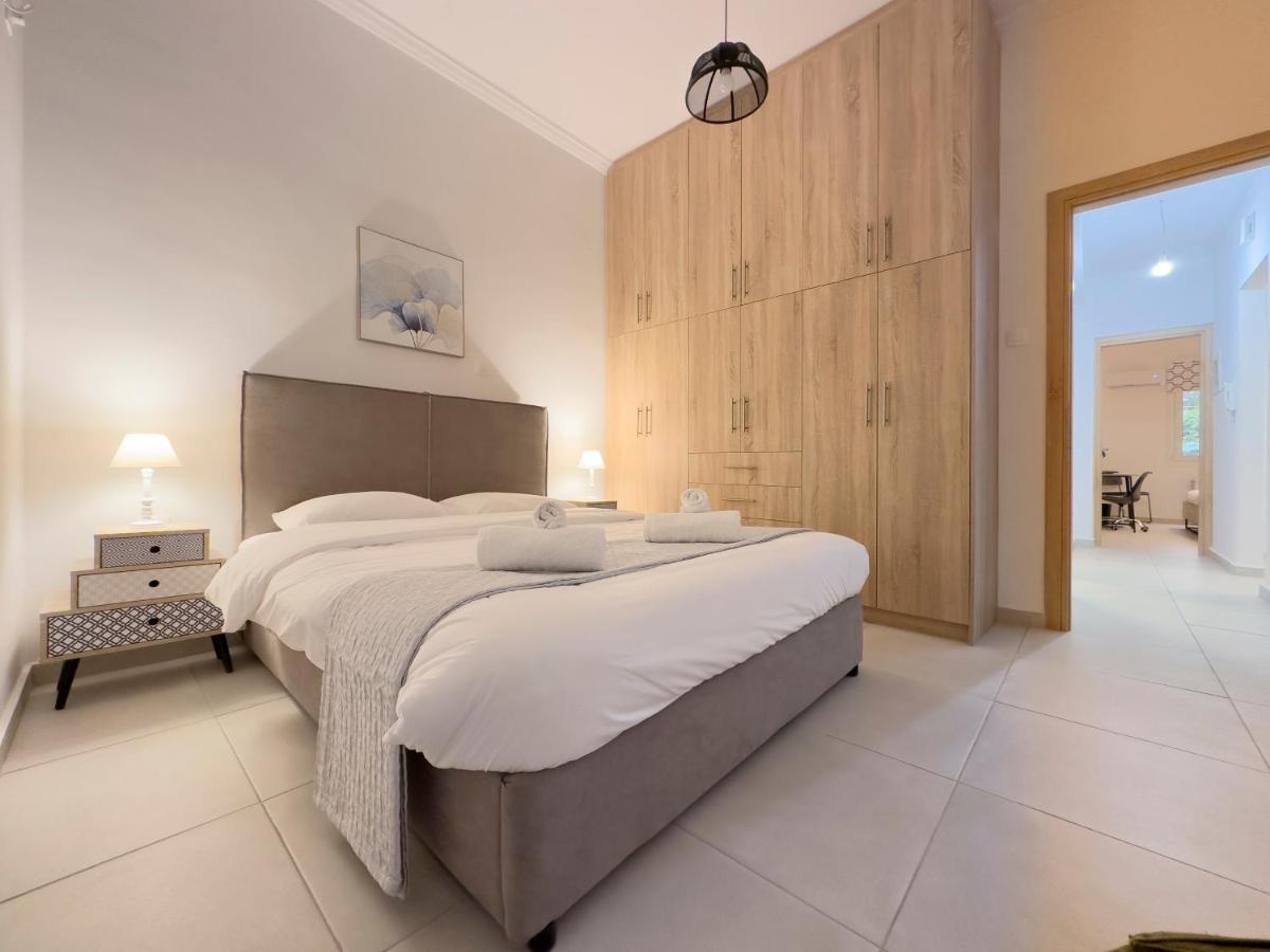 Apartamento Aventura Comfortable 90Sqm Apt In Kato Patisia Atenas Exterior foto